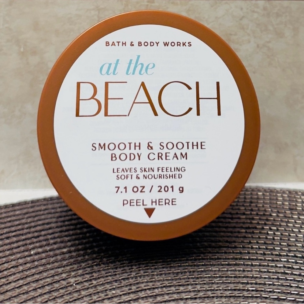 NEW BBW At The Beach Smooth & Soothe Body Cream 7.1oz